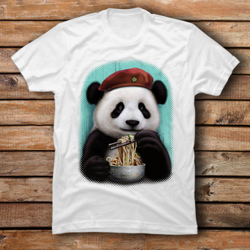 Panda Eat Noodle