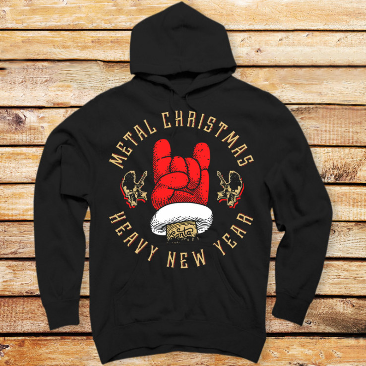 Santa Crafting Metal Sign