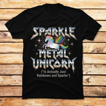 Sparkle Metal Unicorn