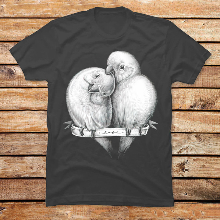 Cute parrots