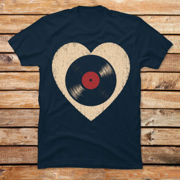 Forever Vinyl Heart