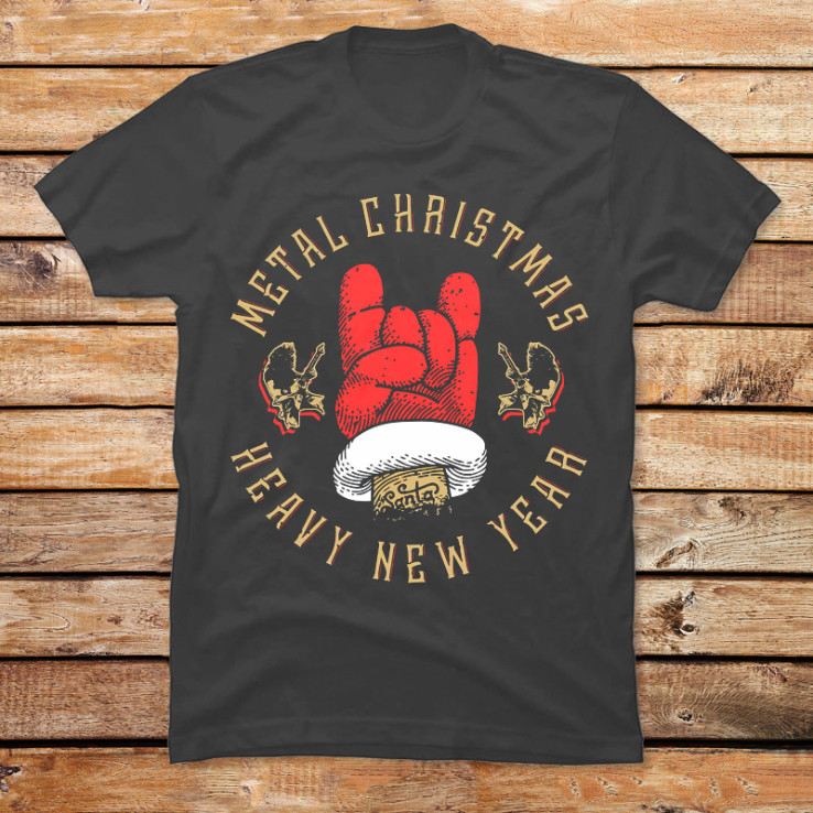 Santa Crafting Metal Sign