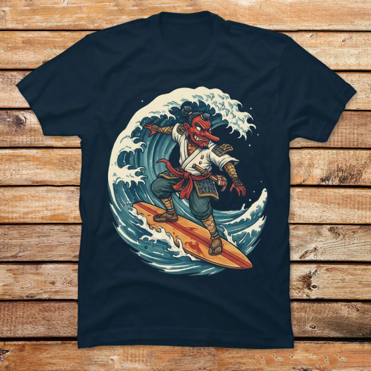 Surfing Tengu