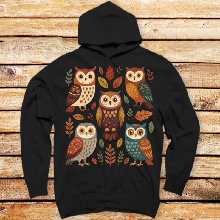 Forest Folk Owls