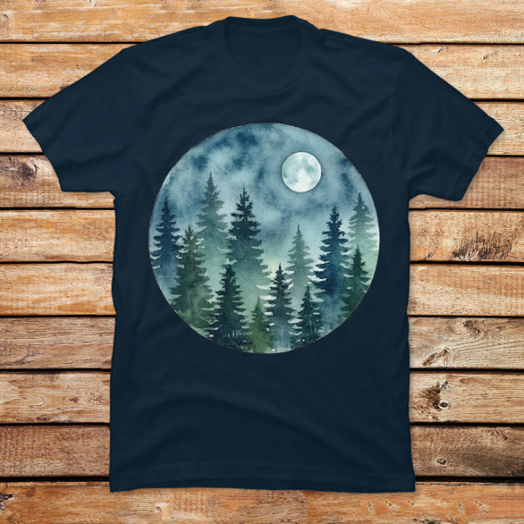 Moonlit Pines