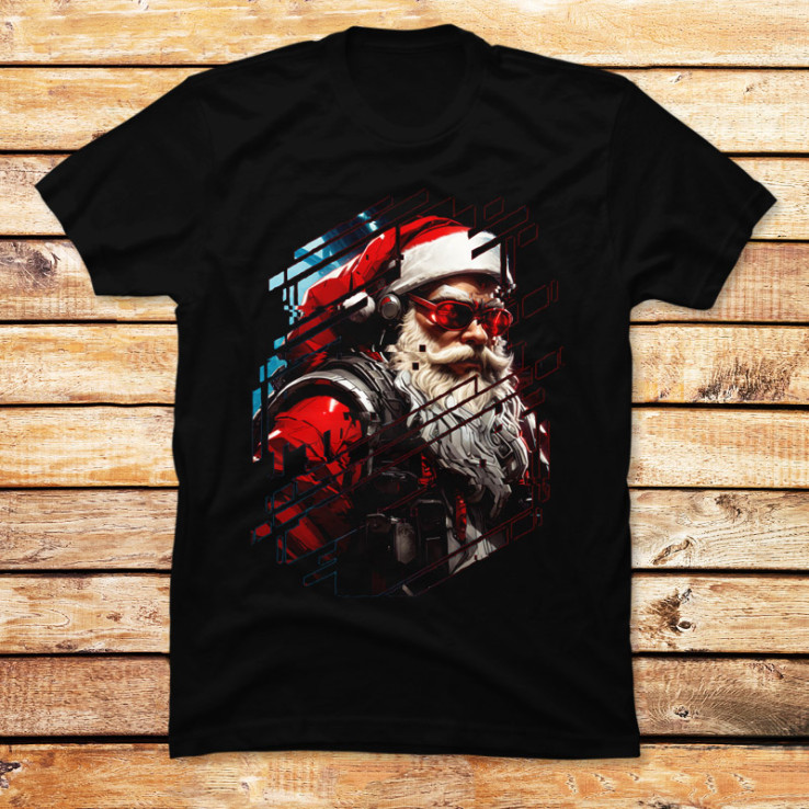 Cyberpunk Santa