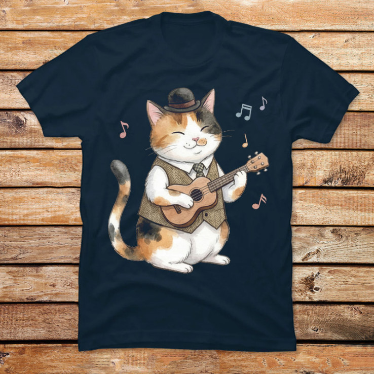 Ukulele Cat