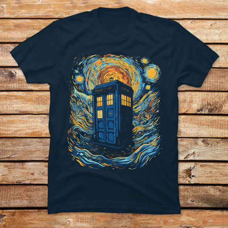 Starry blue box