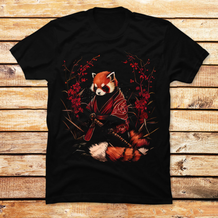 Red Panda Samourai