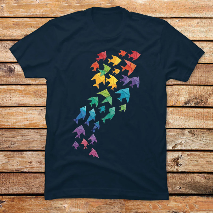 The migration of paper fish