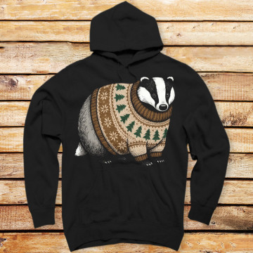 Festive Badger
