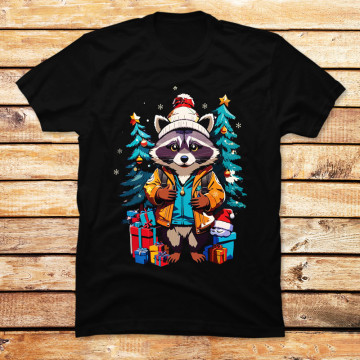 Racoon Christmas