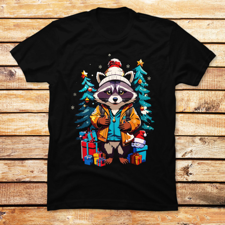 Racoon Christmas