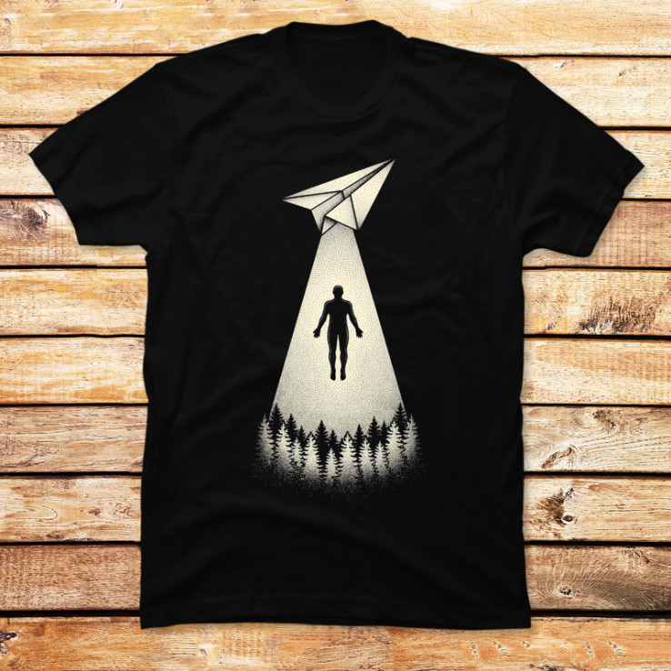 Paper Plane Abduction