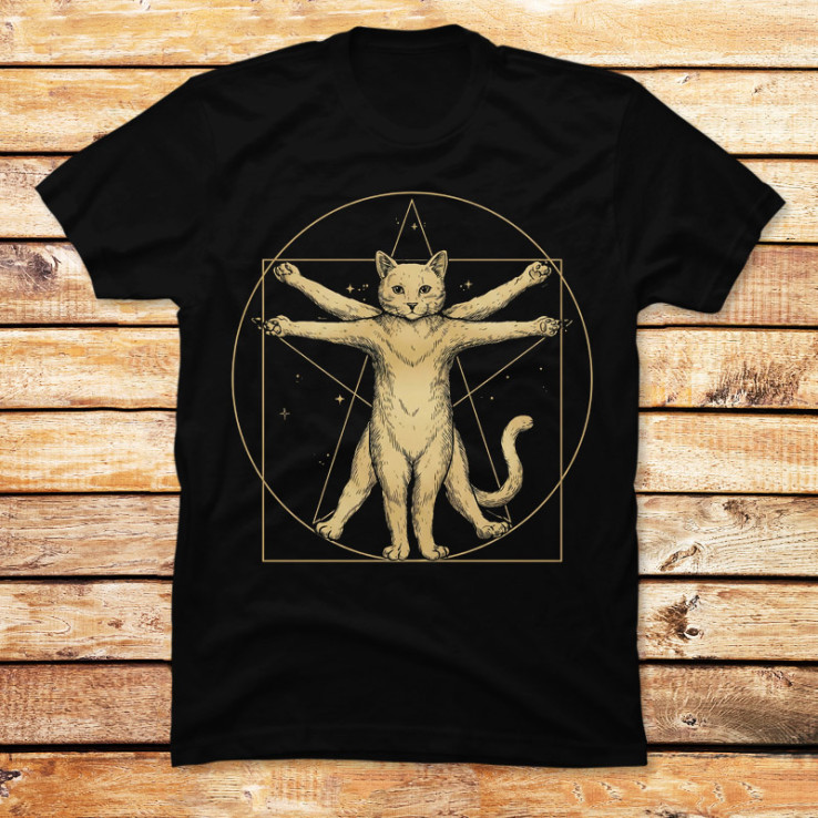 Vitruvian Feline