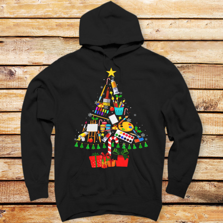 Art Teacher Christmas Tree