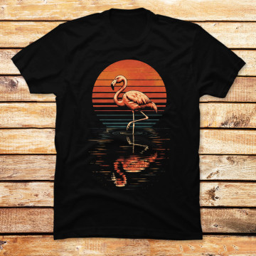 Flamingo Sunset Mirage