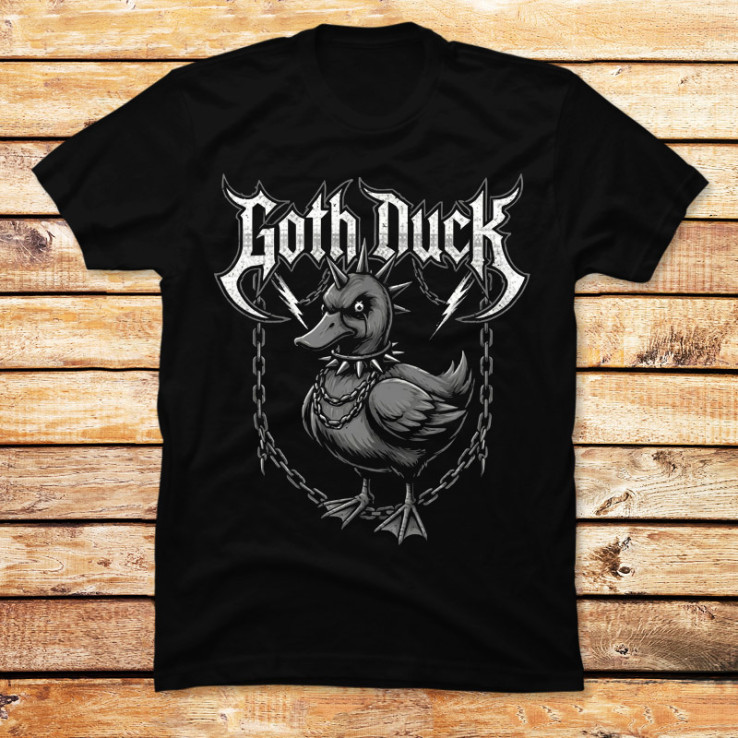 Goth Duck