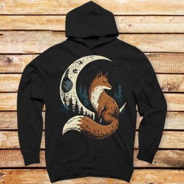 Forest Fox & Moon