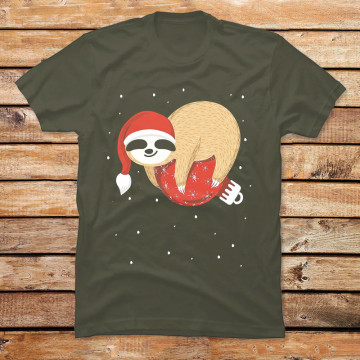 Christmas Sloth Cute