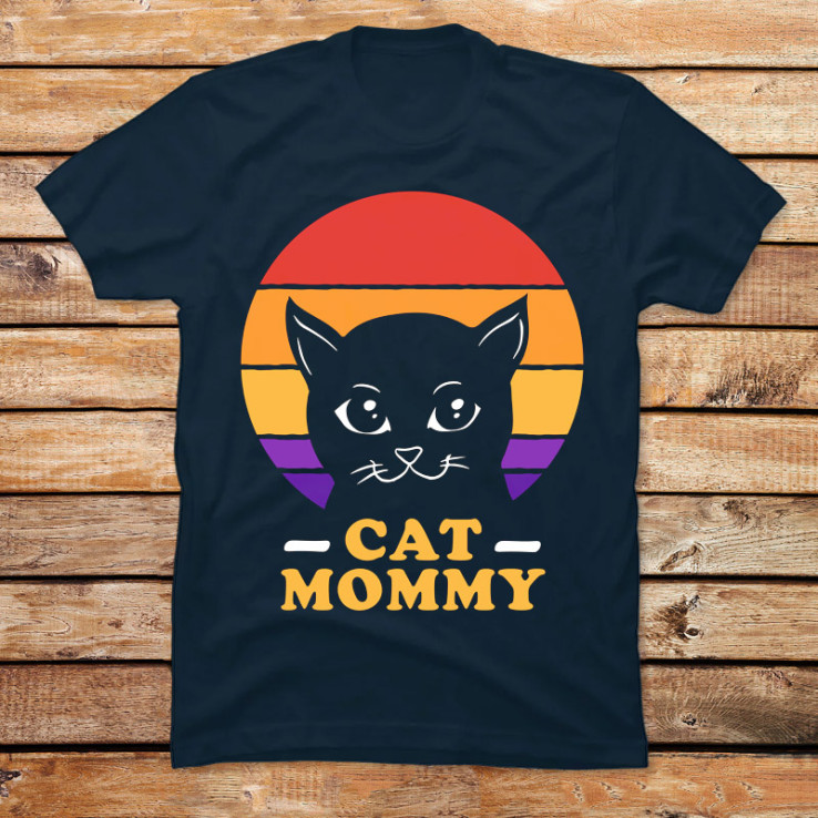 Cat Mommy Sunset
