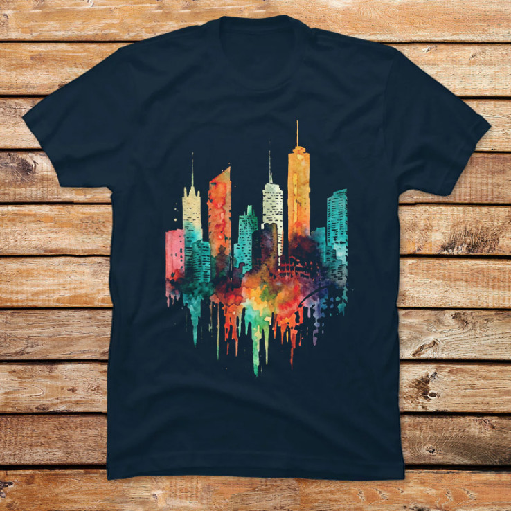 Metropolis Watercolor