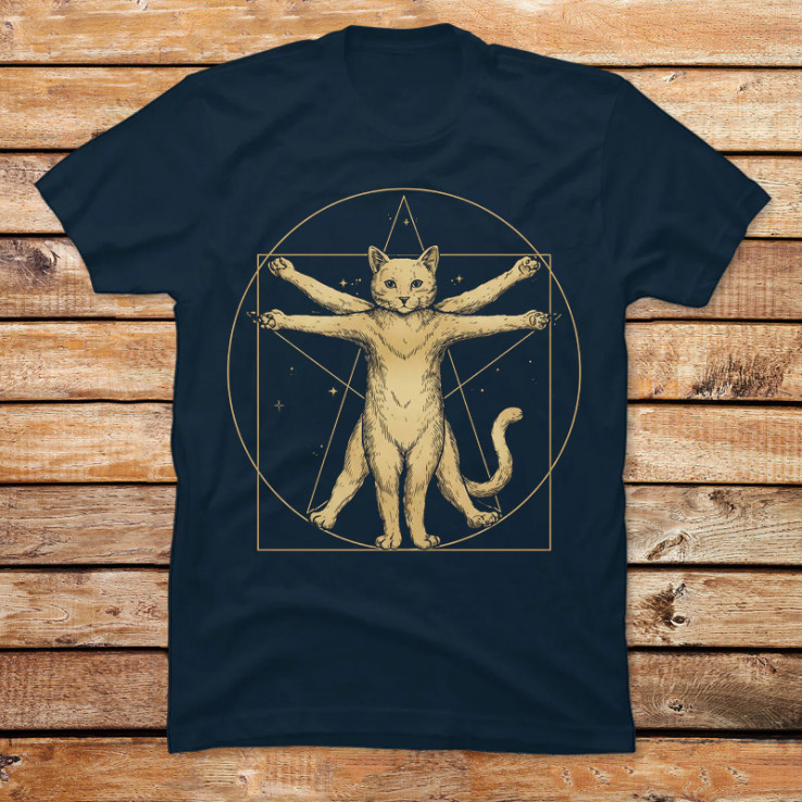 Vitruvian Feline