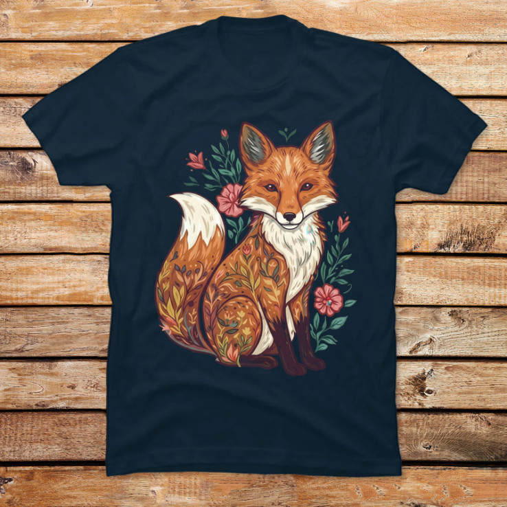 Floral Fox