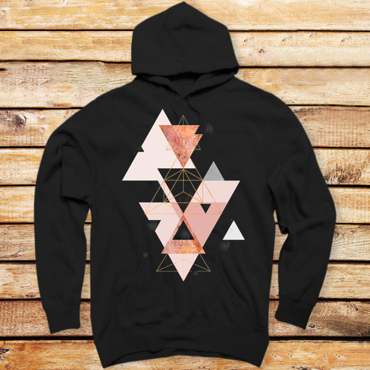 Geometric Triangles in Blush