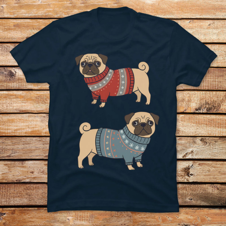 Pugs in Sweaters