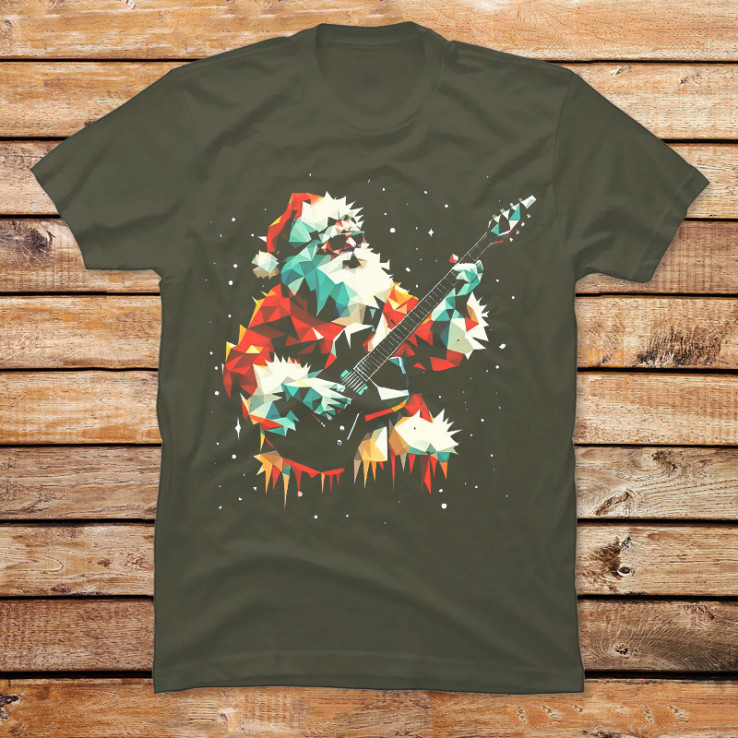 Christmas Santa Popstar