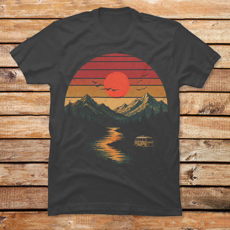 Retro Horizon Wanderer