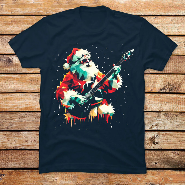 Christmas Santa Popstar