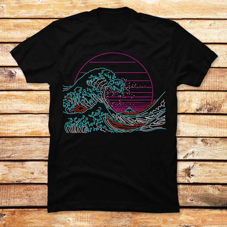 Great Wave Neon