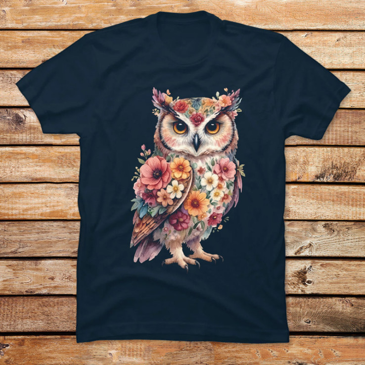 Floral Owl