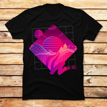 Retrowave Landscape