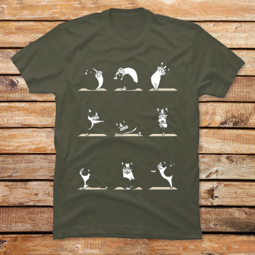 Boston Terriers Yoga