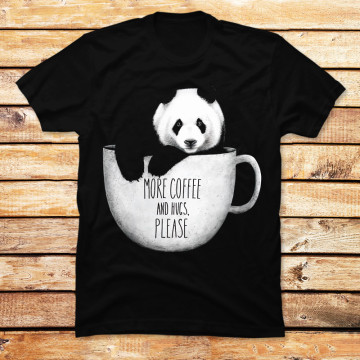 Panda with Coffee