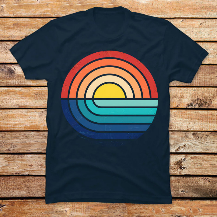 Sunset and Waves III