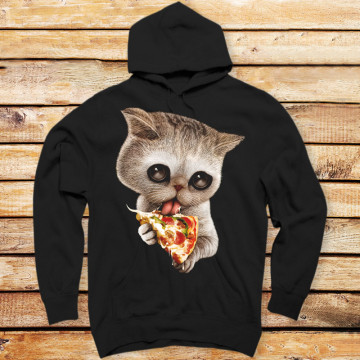 CAT LOVES PIZZA