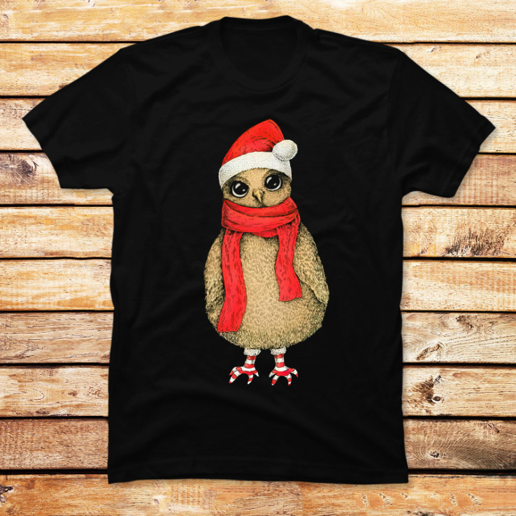 Cute Christmas Owl