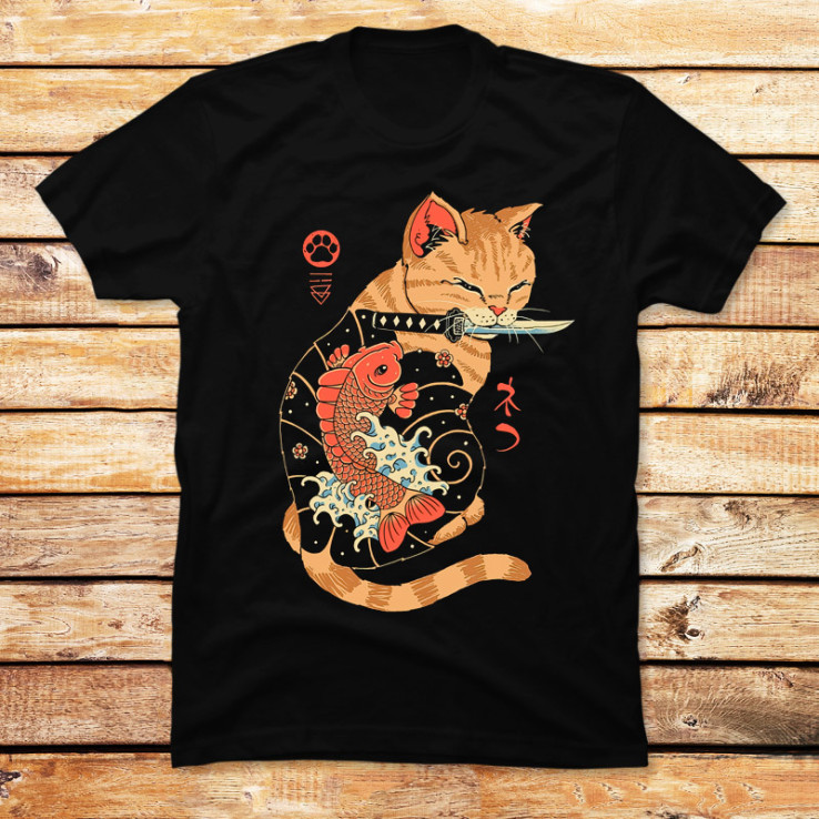 Carp Tattooed Cat
