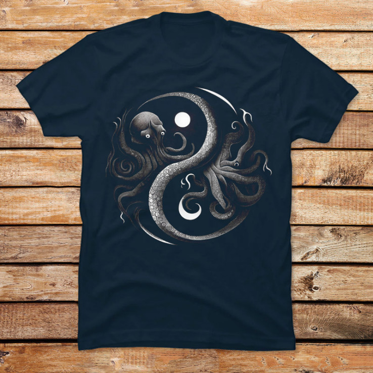 Ying Yang Octopus