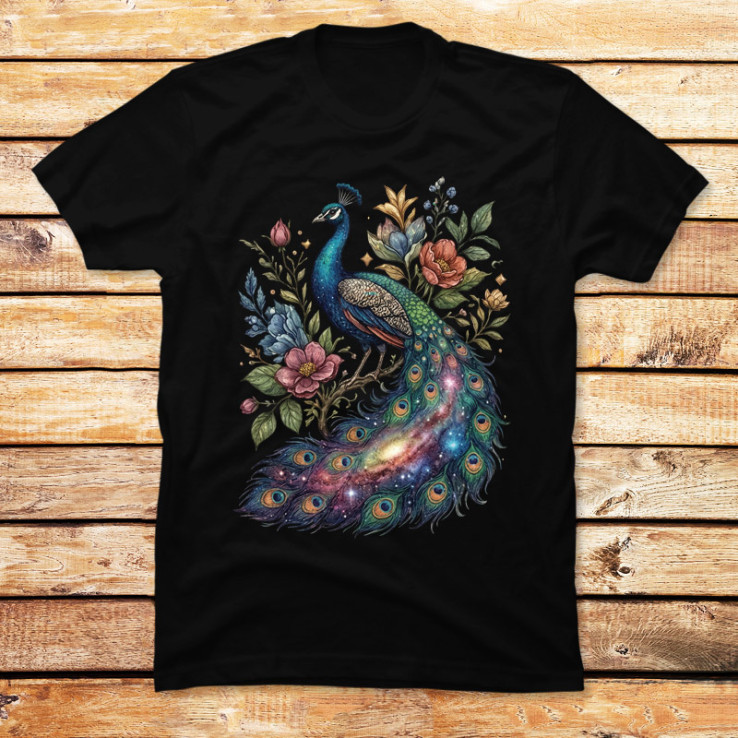 Cosmic Peacock