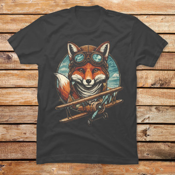 Steampunk Aviator Fox