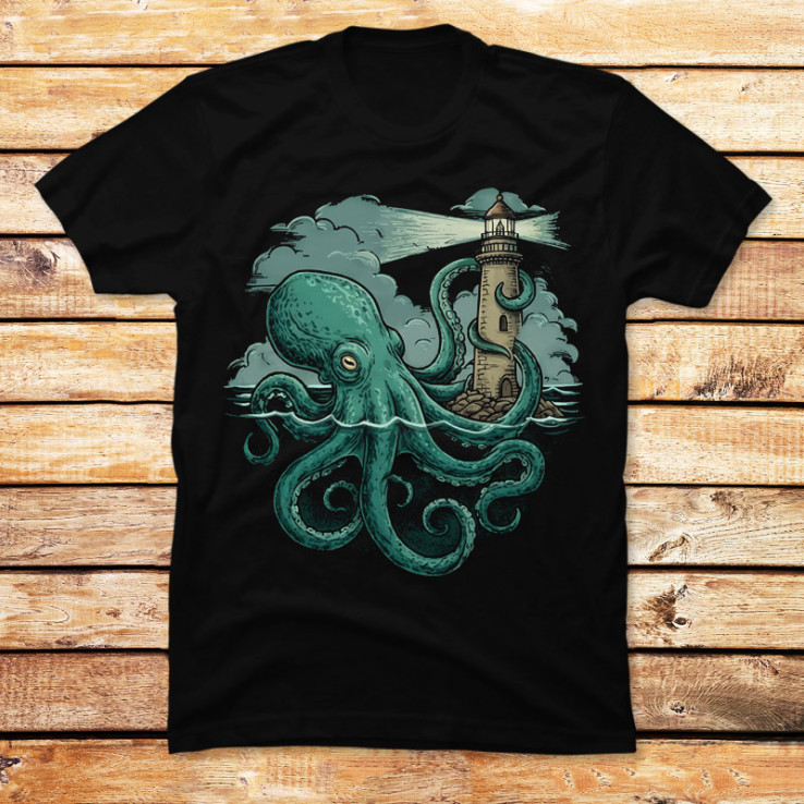 Kraken & Lighthouse