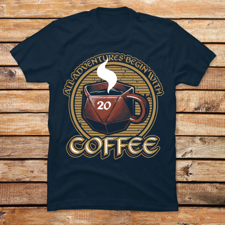 All adventures begin with coffee