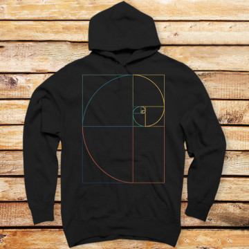 Fibonacci Spiral (Color)