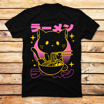 Ramen Retro Cat