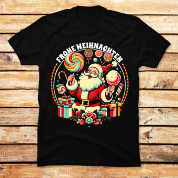 Cotton Candy Santa